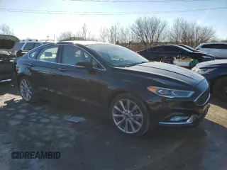 2017 Ford Fusion Titanium with VIN 3FA6P0K98HR282911, listed as a Copart auction lot 42325805 with 63,997 mi miles and Non repairable. Bid and sale history available at DreamBid. Image 4.