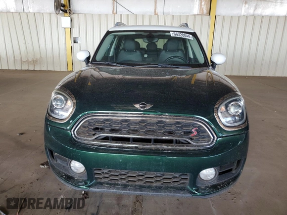 2018 MINI Countryman Cooper S with VIN WMZYT3C33J3E93600, listed as a Copart auction lot 66328044 with 60,295 mi miles and Salvage Title. Bid and sale history available at carsss.com. Image 5.
