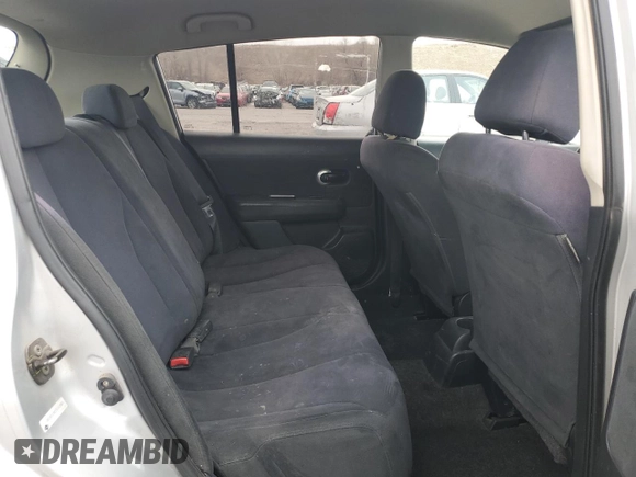 2007 Nissan Versa 1.8 S with VIN 3N1BC13E77L407861, listed as a Copart auction lot 49448835 with 211,684 mi miles and Salvage Title. Bid and sale history available at carsss.com. Image 10.