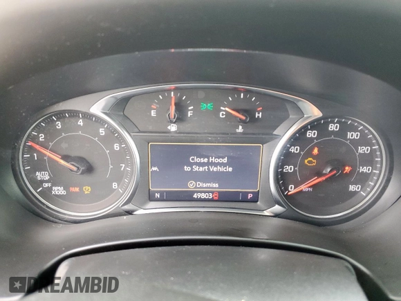 2023 GMC Terrain AT4 with VIN 3GKALYEGXPL157519, listed as a Copart auction lot 56505055 with 49,803 mi miles and Clean title. Bid and sale history available at DreamBid. Image 9.
