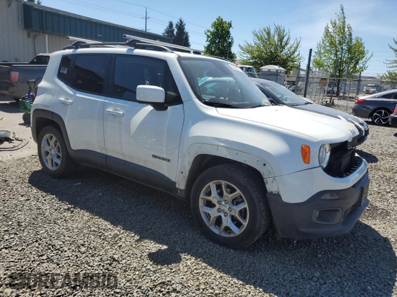 2017 Jeep Renegade Altitude with VIN ZACCJABB5HPE42535, listed as a Copart auction lot 55996775 with 66,379 mi miles and Salvage title. Bid and sale history available at DreamBid. Image 4.
