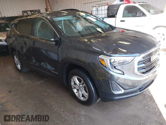 2021 GMC Terrain SLE with VIN 3GKALTEV7ML325517, listed as a IAAI auction lot 41541669 with 33,761 mi miles and . Bid and sale history available at carsss.com. Image 1.