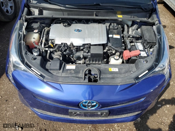 2016 Toyota Prius Four with VIN JTDKARFU0G3526206, listed as a Copart auction lot 50596815 with 110,451 mi miles and Salvage Title. Bid and sale history available at carsss.com. Image 11.