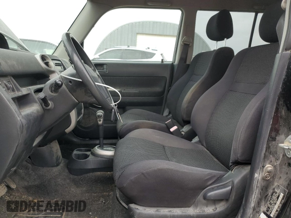 2005 Scion xB with VIN JTLKT324154006217, listed as a Copart auction lot 85201384 with 143,743 mi miles and Salvage Title. Bid and sale history available at carsss.com. Image 7.