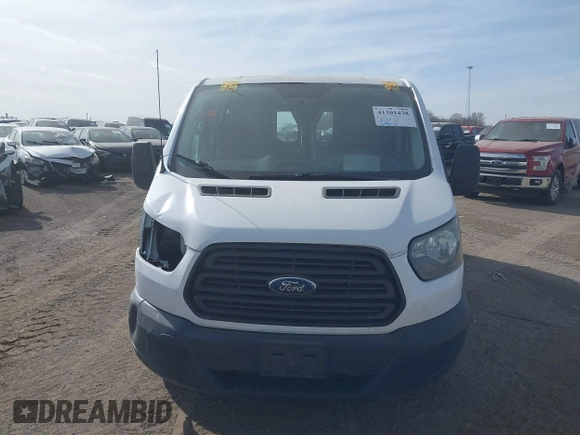 2015 Ford Transit Cargo with VIN 1FTNE1ZM7FKB29711, listed as a IAAI auction lot 41701438 with 169,200 mi miles. Bid and sale history available at carsss.com. Image 12.