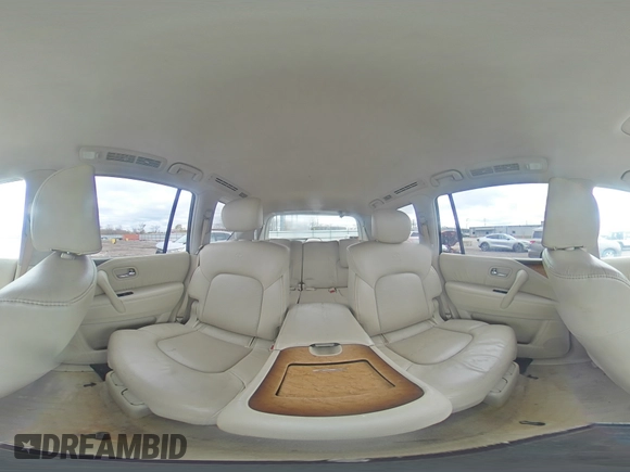 2012 Infiniti QX56 7-passenger z VIN JN8AZ2NE5C9021621, wystawiony jako Copart lot #53484825 z przebiegiem 139 453 mil mil oraz Szkoda całkowita • Salvage title. Historia ofert i sprzedaży dostępna na DreamBid. Obrazek 15.