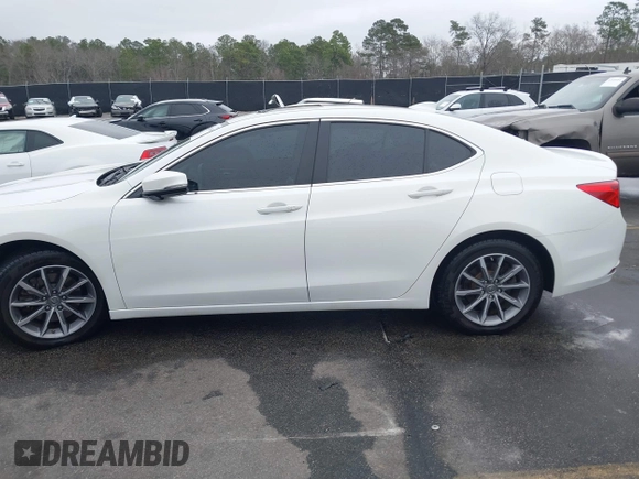 2020 Acura TLX with VIN 19UUB1F39LA003045, listed as a IAAI auction lot 41508499 with 83,326 mi miles. Bid and sale history available at carsss.com. Image 14.