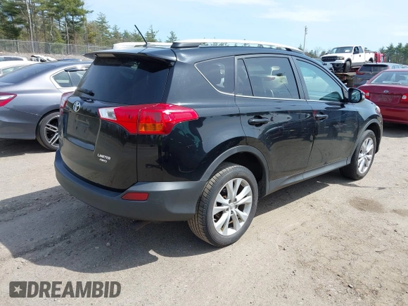 2014 Toyota RAV4 Limited with VIN 2T3DFREV9EW210527, listed as a IAAI auction lot 42054748 with 194,108 mi miles. Bid and sale history available at carsss.com. Image 4.