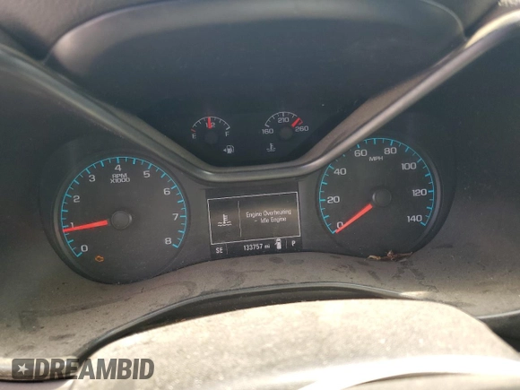2018 Chevrolet Colorado 2WD Work Truck with VIN 1GCHSBEA2J1316084, listed as a Copart auction lot 59759125 with 133,757 mi miles and Salvage title. Bid and sale history available at DreamBid. Image 9.