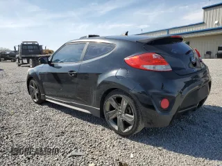 2015 Hyundai Veloster Turbo with VIN KMHTC6AE7FU221433, listed as a Copart auction lot 51491405 with 108,801 mi miles and Salvage Title. Bid and sale history available at carsss.com. Image 2.