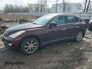 2011 Infiniti EX Journey with VIN JN1AJ0HR8BM854592, listed as a Copart auction lot 49983765 with 151,316 mi miles and Salvage Title. Bid and sale history available at carsss.com. Image 1.