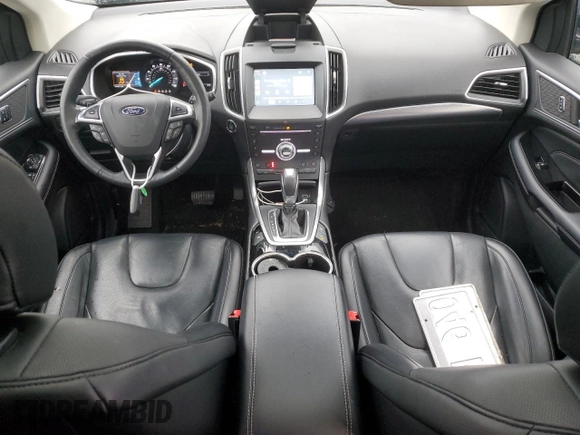 2017 Ford Edge Titanium with VIN 2FMPK4K93HBB38116, listed as a Copart auction lot 45160125 with 64,491 mi miles and Salvage Title. Bid and sale history available at carsss.com. Image 8.