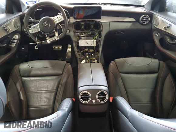 2021 Mercedes-Benz C 43 AMG z VIN W1KWF6EB8MR619569, wystawiony jako Copart lot #69717214 z przebiegiem Nie podano mil oraz Szkoda całkowita • Salvage title. Historia ofert i sprzedaży dostępna na DreamBid. Obrazek 8.
