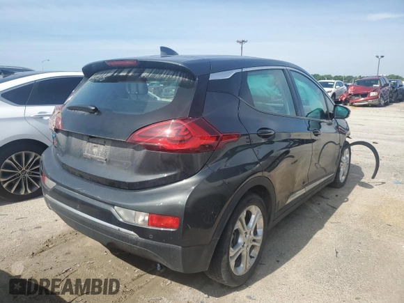 2020 Chevrolet Bolt EV LT with VIN 1G1FY6S02L4130418, listed as a Copart auction lot 59811195 with 48,458 mi miles and Salvage title. Bid and sale history available at DreamBid. Image 3.