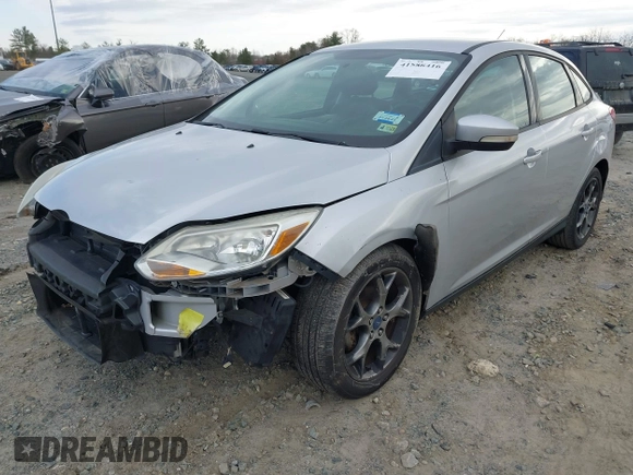 2013 Ford Focus SE with VIN 1FADP3F29DL103337, listed as a IAAI auction lot 41588416 with 116,720 mi miles. Bid and sale history available at carsss.com. Image 17.
