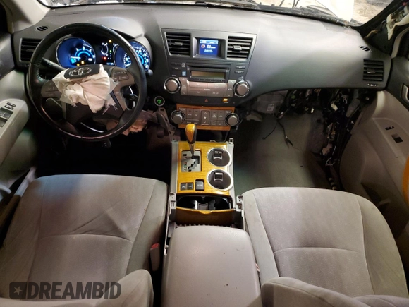 2010 Toyota Highlander Hybrid with VIN JTEBW3EHXA2039378, listed as a Copart auction lot 87693835 with 81,365 mi miles and Salvage Title. Bid and sale history available at carsss.com. Image 8.