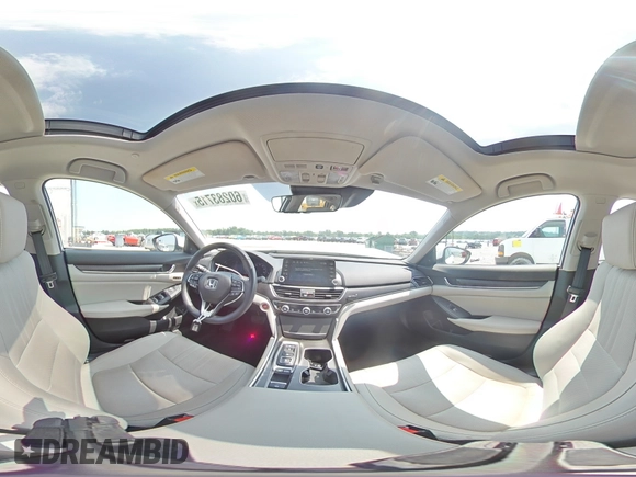 2019 Honda Accord Touring with VIN 1HGCV2F94KA032996, listed as a Copart auction lot 60283715 with 57,365 mi miles and Salvage title. Bid and sale history available at DreamBid. Image 16.