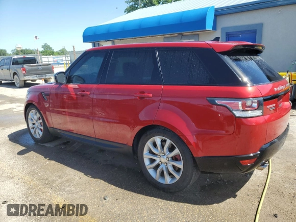 2016 Land Rover Range Rover Sport Dynamic with VIN SALWR2EF7GA544243, listed as a Copart auction lot 55601755 with 102,745 mi miles and Clean Title. Bid and sale history available at DreamBid. Image 2.