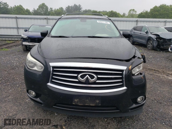 2015 Infiniti QX60 with VIN 5N1AL0MM6FC541632, listed as a Copart auction lot 62077105 with 123,164 mi miles and Salvage title. Bid and sale history available at DreamBid. Image 5.
