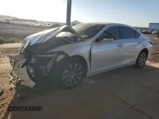 2021 Lexus ES with VIN 58ACA1C1XMU007237, listed as a Copart auction lot 74486134 with 57,064 mi miles and Salvage Title. Bid and sale history available at carsss.com. Image 1.