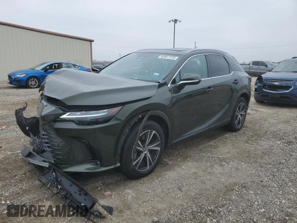 2023 Lexus RX with VIN 2T2BAMBAXPC017208, listed as a Copart auction lot 42817725 with 15,849 mi miles and Salvage Title. Bid and sale history available at carsss.com. Image 1.