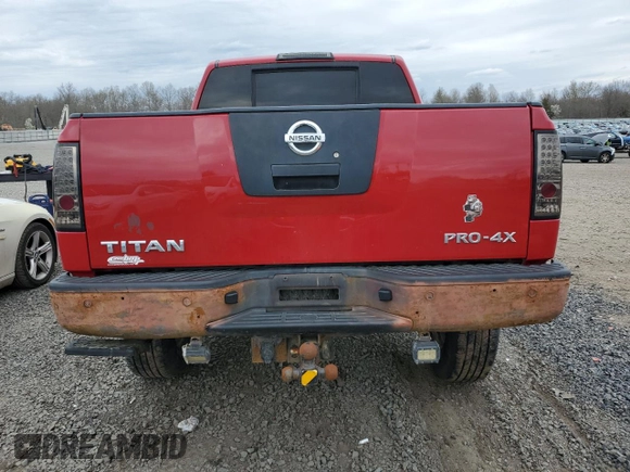 2011 Nissan Titan S with VIN 1N6AA0EC0BN308082, listed as a Copart auction lot 52903125 with 138,534 mi miles and Clean Title. Bid and sale history available at carsss.com. Image 6.