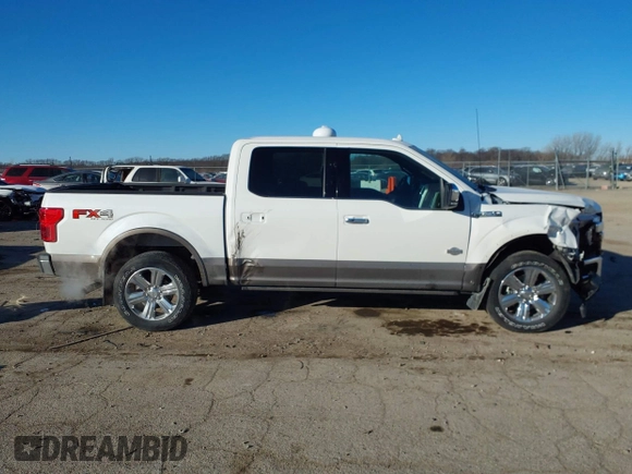 2020 Ford F-150 XL z VIN 1FTEW1E4XLFB47417, wystawiony jako IAAI lot #41431301 z przebiegiem 55 600 mil mil oraz . Historia ofert i sprzedaży dostępna na DreamBid. Obrazek 14.