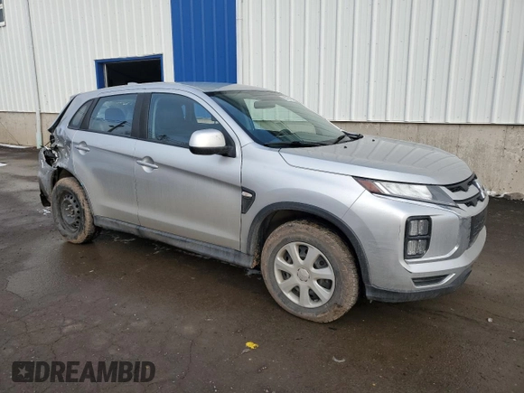 2020 Mitsubishi Outlander Sport ES with VIN JA4AH3AU8LU602684, listed as a Copart auction lot 88393425 with 58,942 mi miles and Salvage title. Bid and sale history available at DreamBid. Image 4.