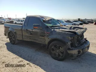 2014 Ford F-150 XL with VIN 1FTMF1CT7EFA11321, listed as a Copart auction lot 73803274 with 111,545 mi miles and Salvage title. Bid and sale history available at DreamBid. Image 4.