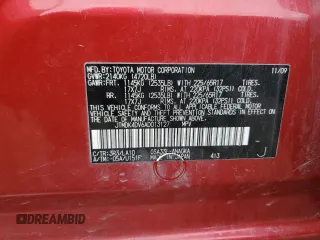 2010 Toyota RAV4 Limited with VIN JTMDK4DV6AD013127, listed as a Copart auction lot 47654335 with 191,935 mi miles and Clean title. Bid and sale history available at DreamBid. Image 13.