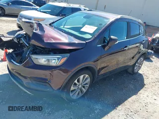 2018 Buick Encore Preferred with VIN KL4CJASB4JB627444, listed as a IAAI auction lot 41771515 with 90,332 mi miles. Bid and sale history available at carsss.com. Image 17.