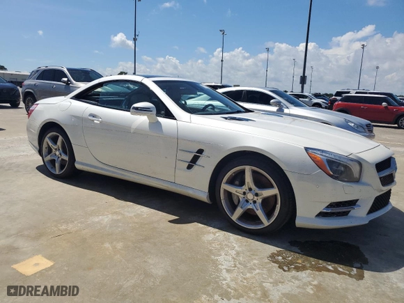 2014 Mercedes-Benz SL-Class SL 550 with VIN WDDJK7DA5EF022144, listed as a Copart auction lot 73761884 with 0 mi miles and Salvage Title. Bid and sale history available at carsss.com. Image 4.