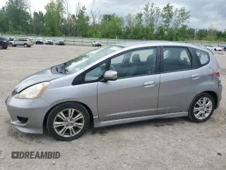 2009 Honda Fit Sport with VIN JHMGE88469S064405, listed as a Copart auction lot 61413745 with 179,497 mi miles and Salvage title. Bid and sale history available at DreamBid. Image 1.