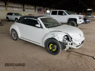 2013 Volkswagen Beetle 2.5L with VIN 3VW5P7AT2DM811768, listed as a Copart auction lot 55799135 with 60,505 mi miles and Salvage Title. Bid and sale history available at DreamBid. Image 4.