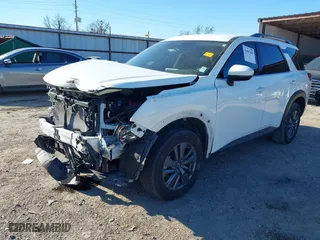 2023 Nissan Pathfinder SV with VIN 5N1DR3BA7PC249611, listed as a IAAI auction lot 41407045 with 35,383 mi miles. Bid and sale history available at carsss.com. Image 18.