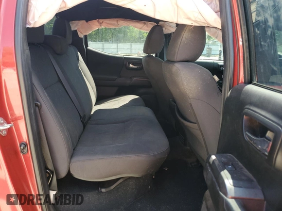 2017 Toyota Tacoma SR5 with VIN 5TFAZ5CN5HX051995, listed as a Copart auction lot 52018825 with 96,963 mi miles and Salvage Title. Bid and sale history available at DreamBid. Image 10.
