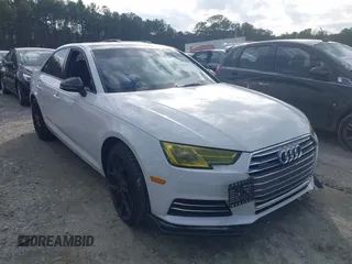 2017 Audi A4 Premium with VIN WAUANAF4XHN024694, listed as a IAAI auction lot 41581271 with 59,755 mi miles and . Bid and sale history available at DreamBid. Image 1.