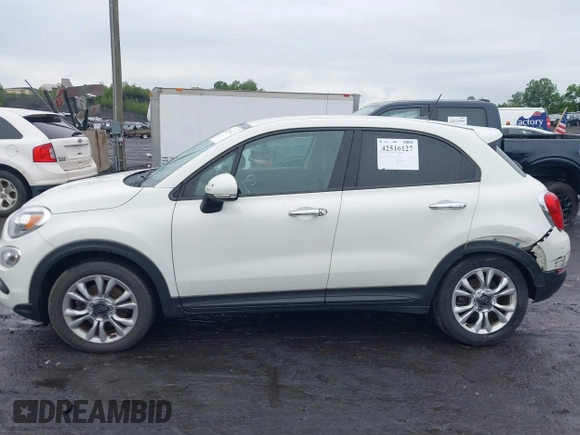 2016 FIAT 500X Easy with VIN ZFBCFXBT0GP406408, listed as a IAAI auction lot 42516127 with 165,913 mi miles and . Bid and sale history available at DreamBid. Image 14.