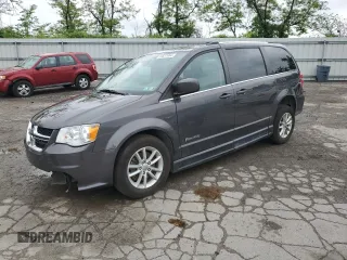 2020 Dodge Grand Caravan SXT with VIN 2C7WDGCG0LR166483, listed as a Copart auction lot 53637964 with 53,839 mi miles and Salvage Title. Bid and sale history available at DreamBid. Image 1.