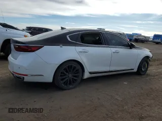 2017 Kia Cadenza Limited with VIN KNALC4J11H5063879, listed as a Copart auction lot 49308895 with 128,035 mi miles and Clean Title. Bid and sale history available at carsss.com. Image 3.