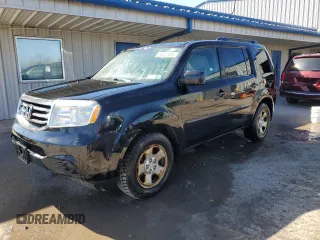 2014 Honda Pilot LX with VIN 5FNYF4H26EB002150, listed as a Copart auction lot 53371535 with 114,428 mi miles and Salvage Title. Bid and sale history available at carsss.com. Image 1.