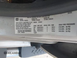 2005 Chevrolet Colorado 1SE LS Z71 z VIN 1GCDS136158269022, wystawiony jako IAAI lot #42250305 z przebiegiem 171 259 mil mil oraz . Historia ofert i sprzedaży dostępna na DreamBid. Obrazek 9.