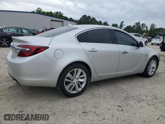 2014 Buick Regal Premium I with VIN 2G4GN5EXXE9176288, listed as a Copart auction lot 58231705 with 155,956 mi miles and Clean title. Bid and sale history available at DreamBid. Image 3.