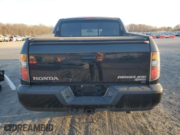 2010 Honda Ridgeline RTL with VIN 5FPYK1F50AB010737, listed as a Copart auction lot 79691344 with 299,203 mi miles and Clean Title. Bid and sale history available at carsss.com. Image 6.