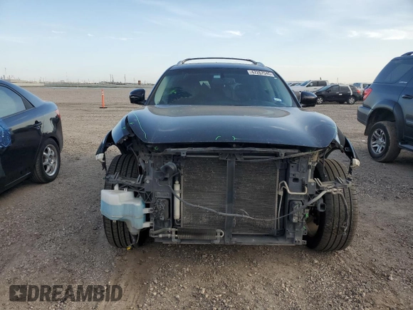 2015 Infiniti QX70 z VIN JN8CS1MUXFM381307, wystawiony jako Copart lot #47267545 z przebiegiem 171 240 mil mil oraz Szkoda całkowita • Salvage title. Historia ofert i sprzedaży dostępna na DreamBid. Obrazek 5.