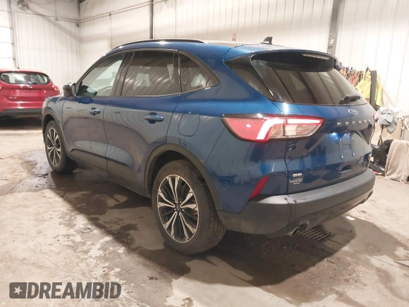 2022 Ford Escape SE with VIN 1FMCU9G60NUB52307, listed as a IAAI auction lot 41184841 with 10,823 mi miles. Bid and sale history available at carsss.com. Image 3.