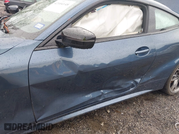 2021 BMW 4 Series 430i with VIN WBA53AP0XMCF92827, listed as a IAAI auction lot 42104148 with 53,535 mi miles and . Bid and sale history available at DreamBid. Image 6.