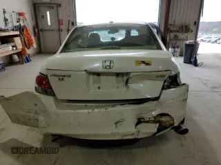 2010 Honda Accord Sdn EX-L with VIN 1HGCP3F86AA026445, listed as a Copart auction lot 52226385 with 184,004 mi miles and Salvage Title. Bid and sale history available at carsss.com. Image 6.