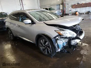 2015 Nissan Murano SL with VIN 5N1AZ2MH2FN255066, listed as a Copart auction lot 46307395 with 101,032 mi miles and Salvage Title. Bid and sale history available at carsss.com. Image 4.