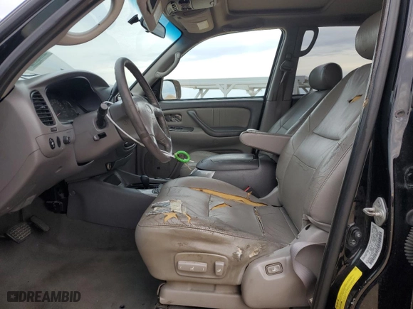 2001 Toyota Sequoia Limited with VIN 5TDBT48A41S041363, listed as a Copart auction lot 89224125 with 214,144 mi miles and Salvage Title. Bid and sale history available at carsss.com. Image 7.